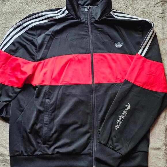 Adidas Men's Essentials 3-Stripes Track Jacket Size L - Picture 1 of 4